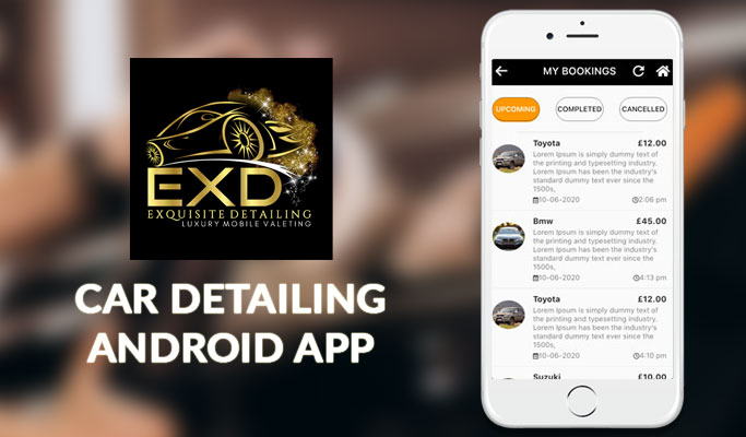 Car Detailing Business Android App